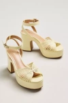 Maeve Platform Heels In Yellow