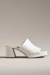 Maeve Platform Mule Heels In White