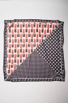 Maeve Printed Hair Scarves, Set Of 2 In Black