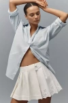 Maeve Printed Pleated Skort