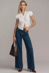 Maeve Puff-sleeve Blouse In White
