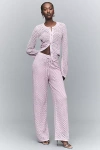 Maeve Pull-on Knit Pants In Pink
