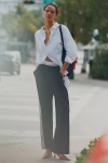 Maeve Pull-on Track Pants In Black