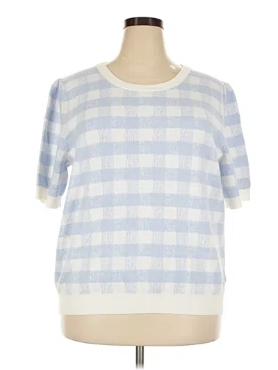 Pre-owned Maeve Pullover Sweater In Blue