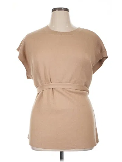 Pre-owned Maeve Pullover Sweater In Brown