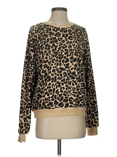 Pre-owned Maeve Pullover Sweater In Gold