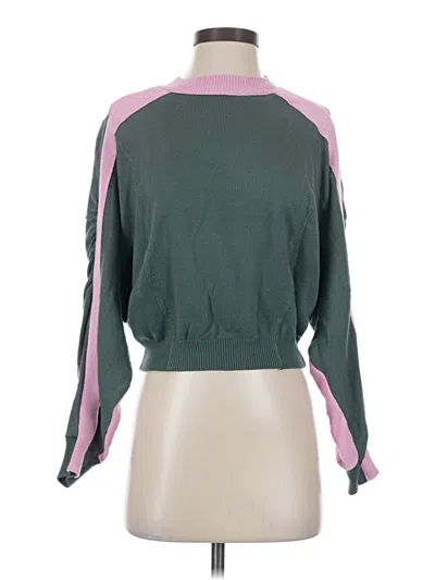 Pre-owned Maeve Pullover Sweater In Green