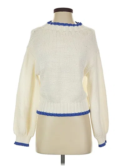 Pre-owned Maeve Pullover Sweater In Ivory