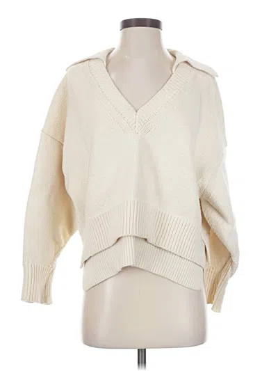 Pre-owned Maeve Pullover Sweater In Ivory
