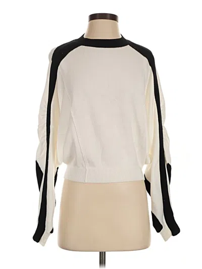 Pre-owned Maeve Pullover Sweater In Ivory