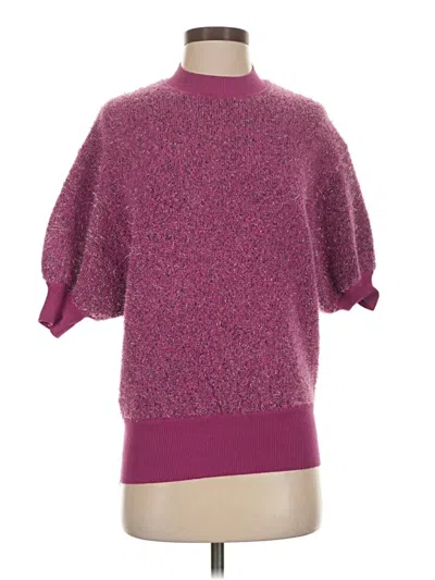 Pre-owned Maeve Pullover Sweater In Purple