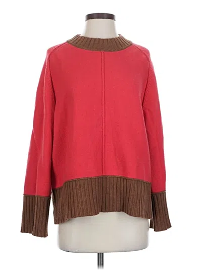 Pre-owned Maeve Pullover Sweater In Red