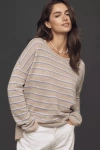 Maeve Relaxed Cashmere Sweater In Neutral