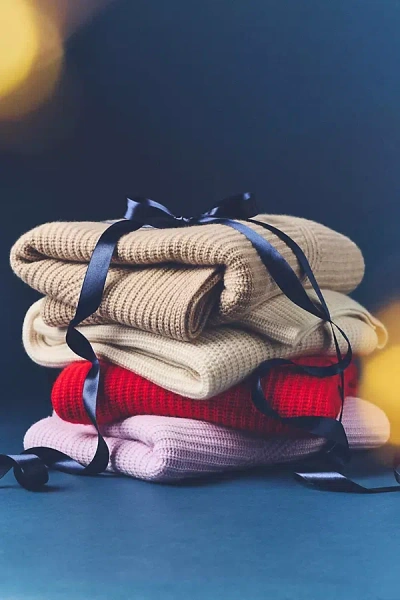 Maeve Ribbed Cashmere Wrap In Neutral