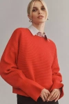 MAEVE RIBBED PULLOVER SWEATER