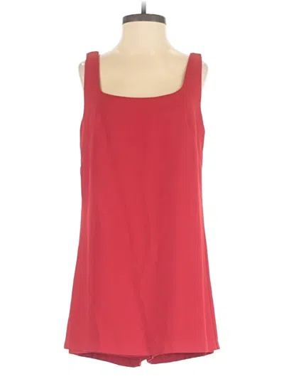 Pre-owned Maeve Romper In Red