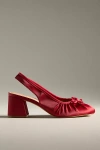 MAEVE SATIN SLINGBACK HEELS