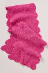 Maeve Scallop Scarf In Pink