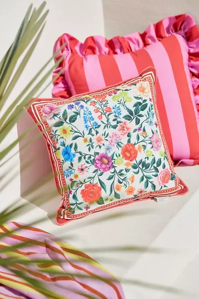 Maeve Scarf Printed Floral Indoor/outdoor Pillows