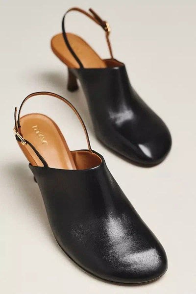 Maeve Shootie Mules In Black