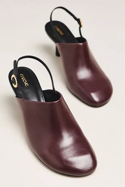 Maeve Shootie Mules In Brown