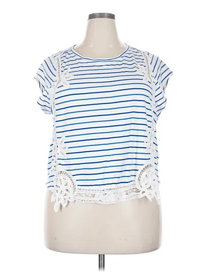 Pre-owned Maeve Short Sleeve T-shirt In Blue