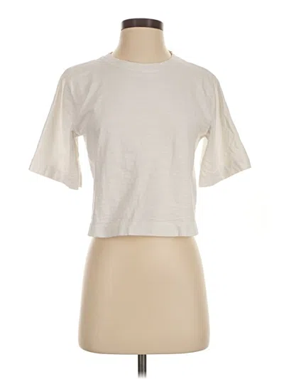 Pre-owned Maeve Short Sleeve T-shirt In Ivory