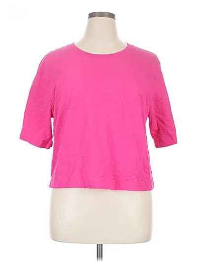 Pre-owned Maeve Short Sleeve T-shirt In Pink