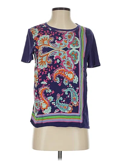 Pre-owned Maeve Short Sleeve T-shirt In Purple