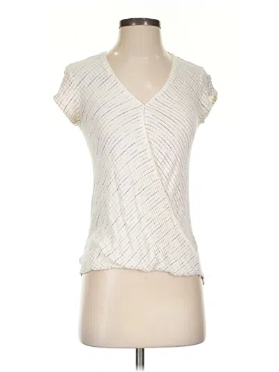 Pre-owned Maeve Short Sleeve T-shirt In White