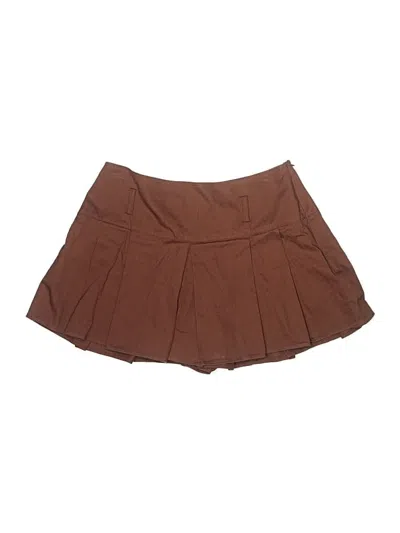 Pre-owned Maeve Shorts In Brown