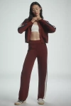 Maeve Side-stripe Knit Track Pants
