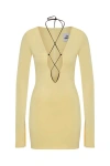 Maeve Simone Dress In Yellow