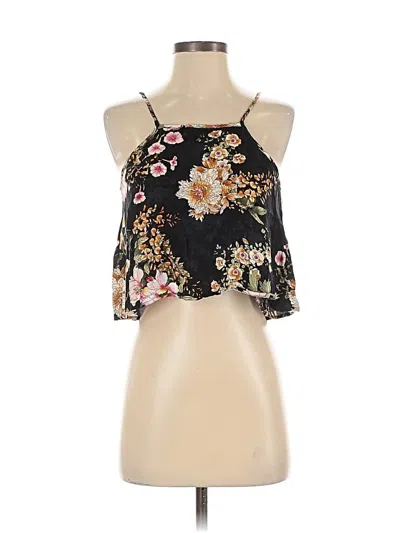 Pre-owned Maeve Sleeveless Blouse In Black
