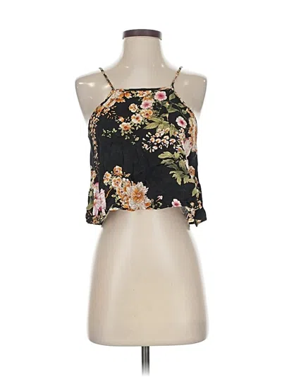 Pre-owned Maeve Sleeveless Blouse In Black