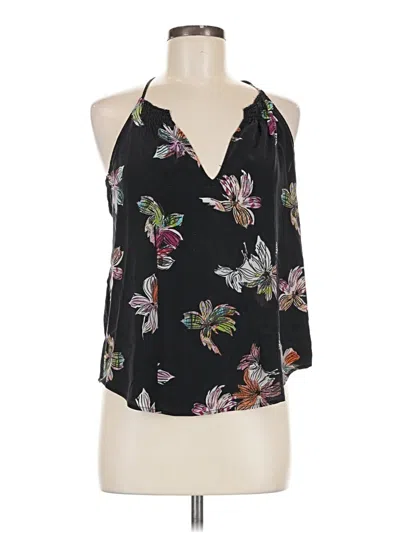 Pre-owned Maeve Sleeveless Blouse In Black