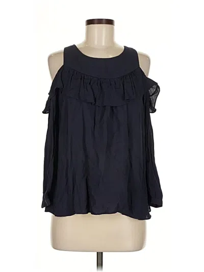 Pre-owned Maeve Sleeveless Blouse In Blue