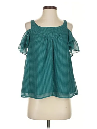 Pre-owned Maeve Sleeveless Blouse In Blue