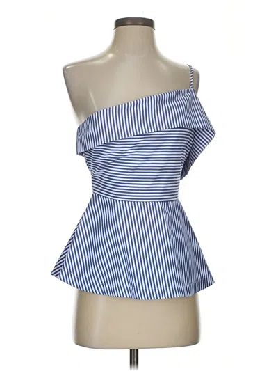Pre-owned Maeve Sleeveless Blouse In Blue