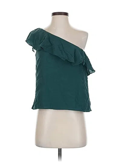 Pre-owned Maeve Sleeveless Blouse In Green