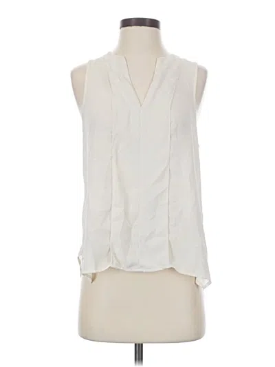 Pre-owned Maeve Sleeveless Blouse In Ivory