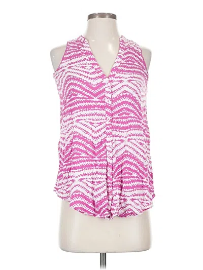 Pre-owned Maeve Sleeveless Blouse In Pink