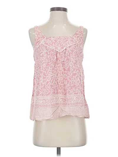 Pre-owned Maeve Sleeveless Blouse In Pink