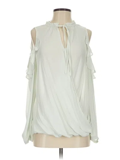 Pre-owned Maeve Sleeveless Blouse In White