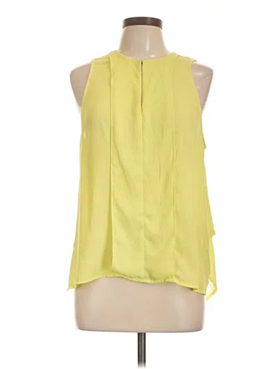 Pre-owned Maeve Sleeveless Blouse In Yellow
