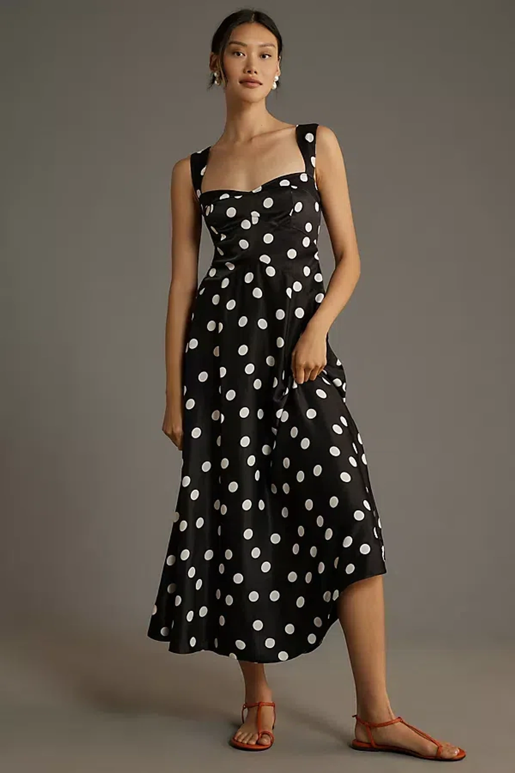 midi floral cocktail dress for wedding Mac Duggal Women's Crepe Printed Strapless Midi Dress With Bow - Black - Size 8