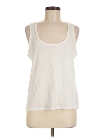 Pre-owned Maeve Sleeveless T-shirt In Ivory