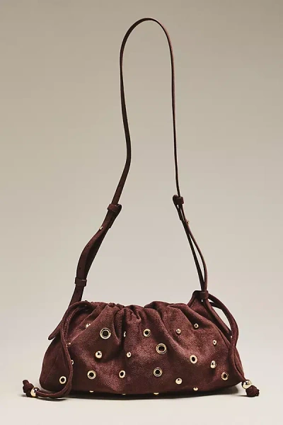 Maeve Slouchy Cinched Shoulder Bag In Brown