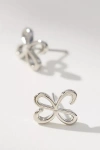 Maeve Small Icon Post Earrings In Brown