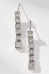 Maeve Square Glam Drop Earrings In Metallic